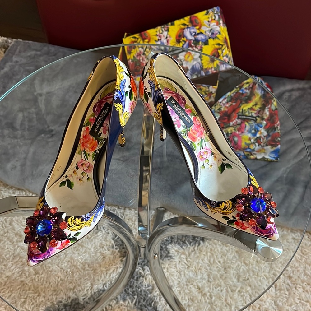 Dolce & Gabbana gorgeous dramatic heals “ a work of art”